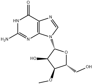 2-amino-9-[(2R,3R,4S,5R)-3-hydroxy-5-(hydroxymethyl)-4-methoxyoxolan-2-yl]-3H-purin-6-one Structure