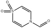 4H-1,4-Thiazine-4-carboxaldehyde, 1,1-dioxide (9CI) Struktur