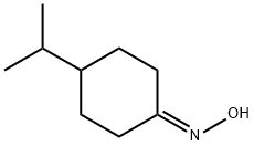Cyclohexanone, 4-(1-methylethyl)-, oxime (9CI) Structure