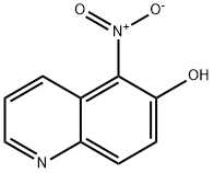 5-硝基喹啉-6-醇 结构式