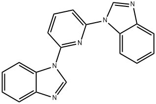 2,6-bis(benzoiMidazo-1-ly)pyridin Struktur