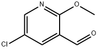 5-CHLORO-2-METHOXYNICOTINALDEHYDE 结构式