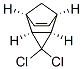 Tricyclo[3.2.1.02,4]oct-6-ene, 3,3-dichloro-, (1-alpha-,2-alpha-,4-alpha-,5-alpha-)- (9CI) Structure