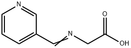 Glycine, N-(3-pyridinylmethylene)- (9CI) Structure