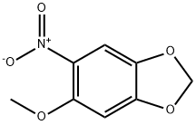 5-Methoxy-6-nitro-1,3-benzodioxole Struktur