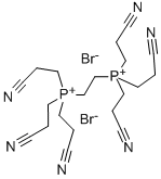 ethylenebis[tris(2-cyanoethyl)phosphonium] dibromide|乙烯双[三(2-氰乙基)膦]二溴化物