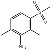 2,6-DIMETHYL-3-(METHYLSULFONYL)ANILINE
 Structure