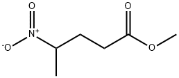 4-ニトロペンタン酸メチル 化学構造式
