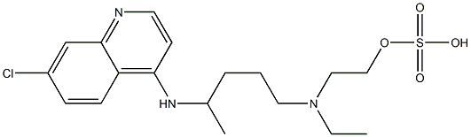 Hydroxychloroquine O-Sulfate