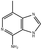 7-メチル-3H-イミダゾ[4,5-C]ピリジン-4-アミン 化学構造式