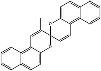 2-methyl-3,3'-spirobi[3H-naphtho[2,1-b]pyran] Structure