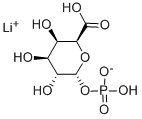 ALPHA-D-GALACTURONIC ACID 1-PHOSPHATE LITHIUM SALT 结构式