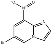 6-bromo-8-nitroimidazo[1,2-a]pyridine Struktur