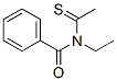 Benzamide,  N-ethyl-N-(1-thioxoethyl)- Struktur