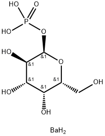 alpha-D-galactose-1-phosphate barium salt Structure