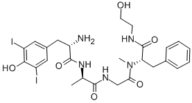 DALA-GLY-PHE-MET-NH2, 103213-42-9, 结构式