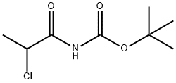 카르밤산,(2-클로로-1-옥소프로필)-,1,1-디메틸에틸에스테르(9CI)
