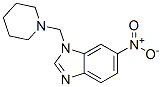 6-니트로-1-(1-피페리딜메틸)벤조이미다졸