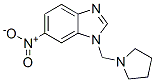 6-nitro-1-(pyrrolidin-1-ylmethyl)benzoimidazole|