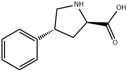 反式-4-苯基-D-脯氨酸,103290-41-1,结构式