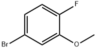 2-氟-5-溴苯甲醚 结构式
