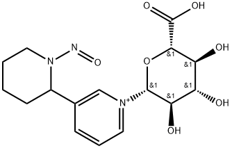 (R,S)-N2-Nitroso-Anabasine N'-β-D-Glucuronide 化学構造式