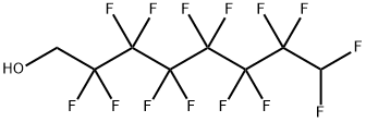 1H,1H,8H-PERFLUORO-1-OCTANOL 结构式