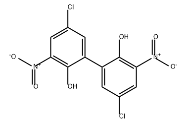 联硝氯酚,10331-57-4,结构式