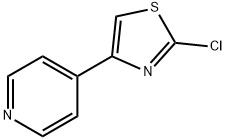 2-氯-4-(吡啶-4-基)噻唑, 103317-31-3, 结构式