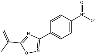 3-(4-Nitrophenyl)-5-(prop-1-en-2-yl)-1,2,4-oxadiazole|3-(4-NITROPHENYL)-5-(PROP-1-EN-2-YL)-1,2,4-OXADIAZOLE