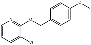 3-Chloro-2-(4-Methoxybenzyloxy)pyridine Structure