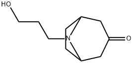 8-(3-HYDROXYPROPYL)-8-AZABICYCLO[3.2.1]OCTAN-3-ONE,103323-43-9,结构式