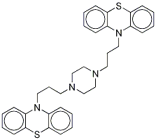 10,10'-[1,4-哌嗪二基二(三亚甲基)]二吩噻嗪,103331-66-4,结构式