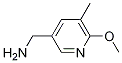 C-(6-Methoxy-5-Methyl-pyridin-3-yl)-MethylaMine Structure