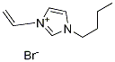 1-乙烯基-3-丁基咪唑溴盐 结构式