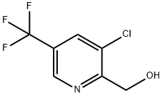 [3-chloro-5-(trifluoromethyl)-2-pyridinyl]methanol Struktur