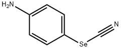 4-氨基苯基硒氰化物 结构式