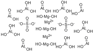 铝镁屈特, 103371-30-8, 结构式