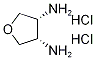 CIS-TETRAHYDROFURAN-3,4-DIAMINE DIHYDROCHLORIDE Struktur