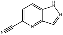 1H-吡唑【4,3-B]吡啶-5-氰,1033772-22-3,结构式