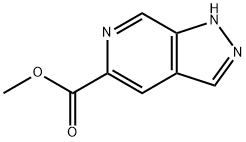 Methyl 1H-pyrazolo[3,4-c]pyridine-5-carboxylate Struktur