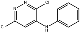 3,6-DICHLORO-4-PHENYLPYRIDAZINE Struktur