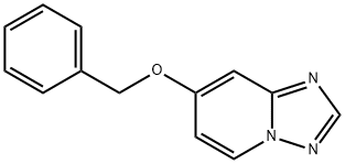 7-(Benzyloxy)-[1,2,4]triazolo[1,5-a]pyridine 结构式