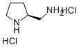 (S)-2-(アミノメチル)ピロリジン二塩酸塩 化学構造式