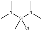 N-(氯-二甲基氨基-甲基硅烷基)-N-甲基甲胺,10339-02-3,结构式
