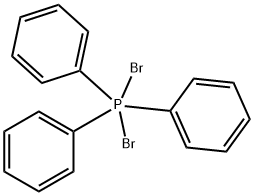 二溴三苯基膦, 1034-39-5, 结构式