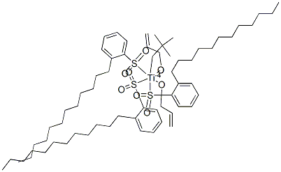 钛酸偶联剂 LICA 09, 103406-74-2, 结构式