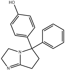 4-(8-phenyl-1,4-diazabicyclo[3.3.0]oct-4-en-8-yl)phenol Structure