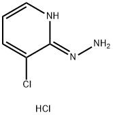 Pyridine, 2-chloro-3-hydrazinyl-, hydrochloride Struktur