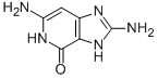 4H-Imidazo(4,5-c)pyridin-4-one, 2,6-diamino-1,5-dihydro- Structure